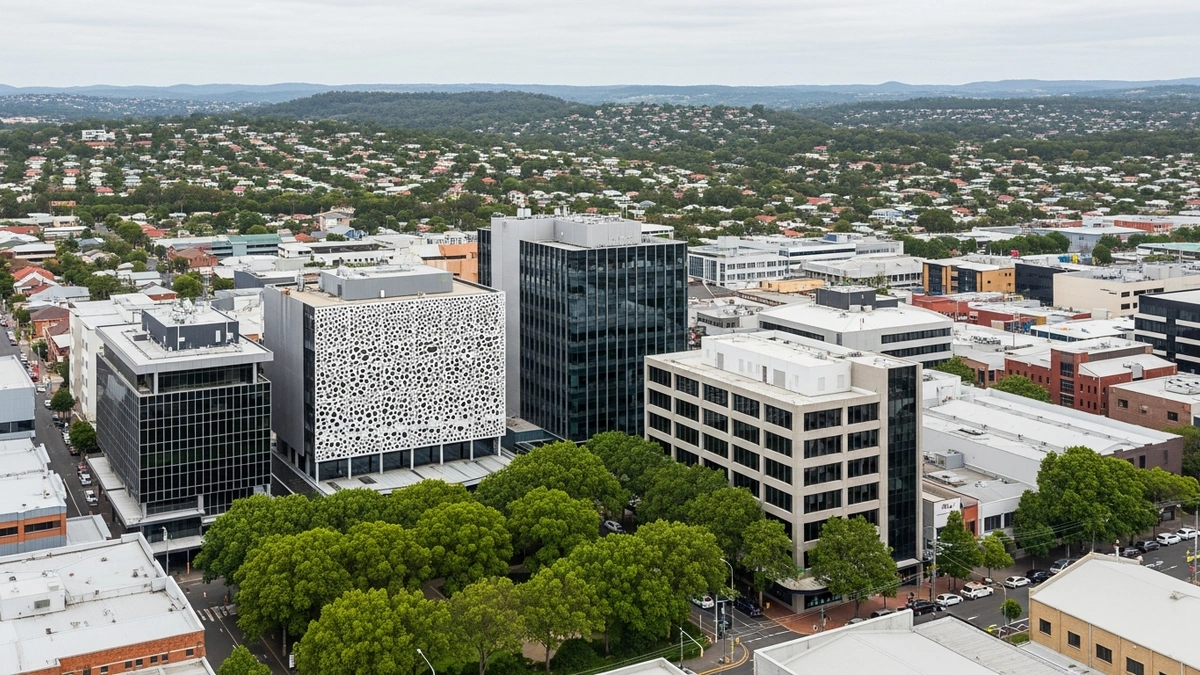 Ipswich Queensland city centre showing local businesses benefiting from AI search and local SEO